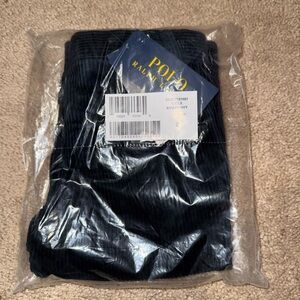 Polo by Ralph Lauren Aviator Navy Kids Formal Corduroy Bottoms